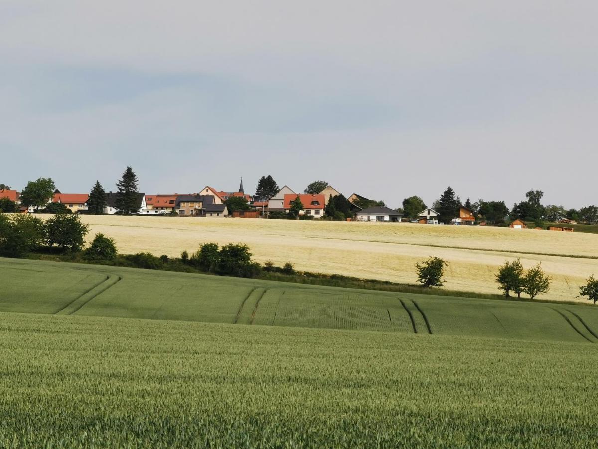 Ferienwohnung "Am Saalehaken" Gossitz 外观 照片